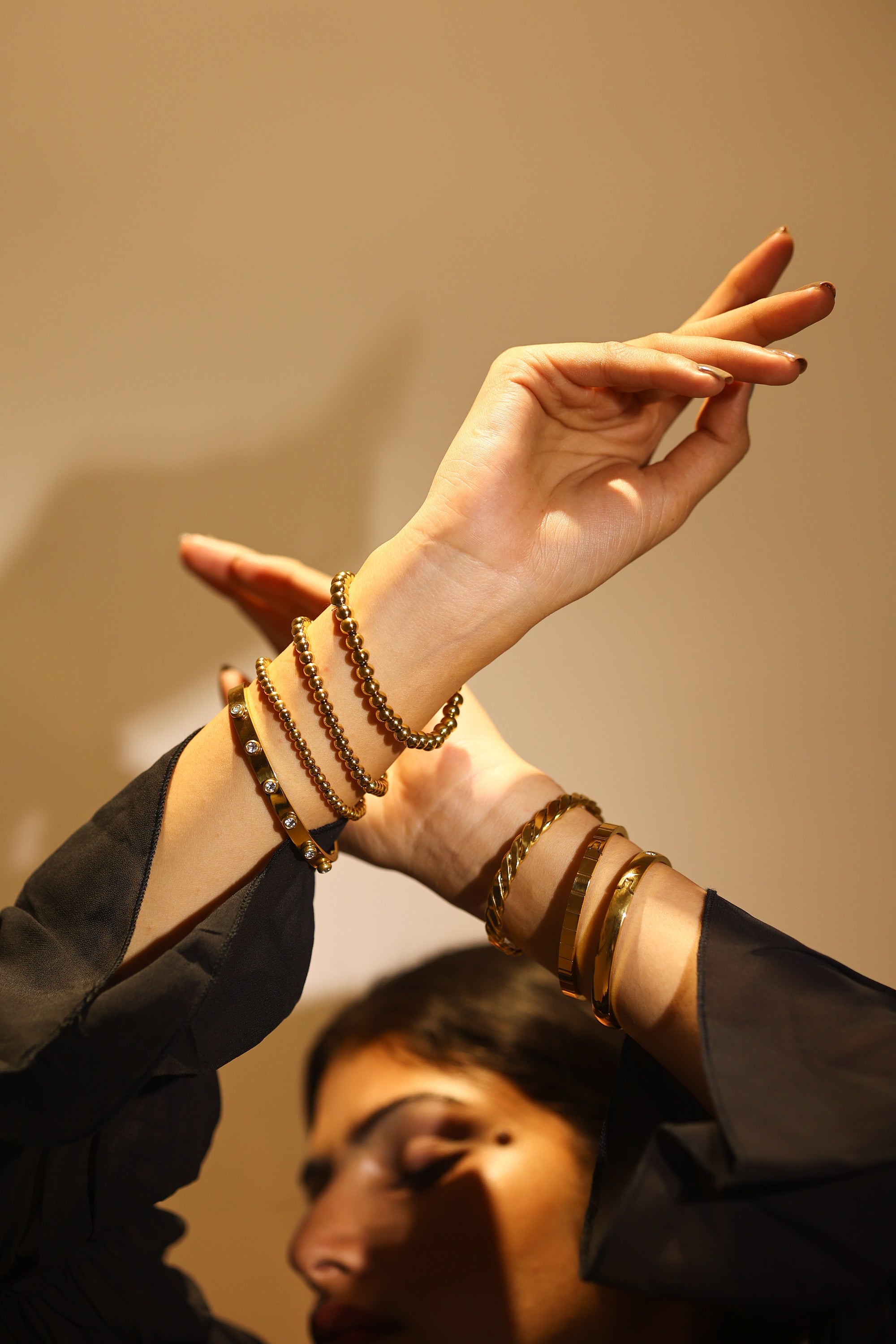 NAIDA CUFF BANGLE - LittleJuels