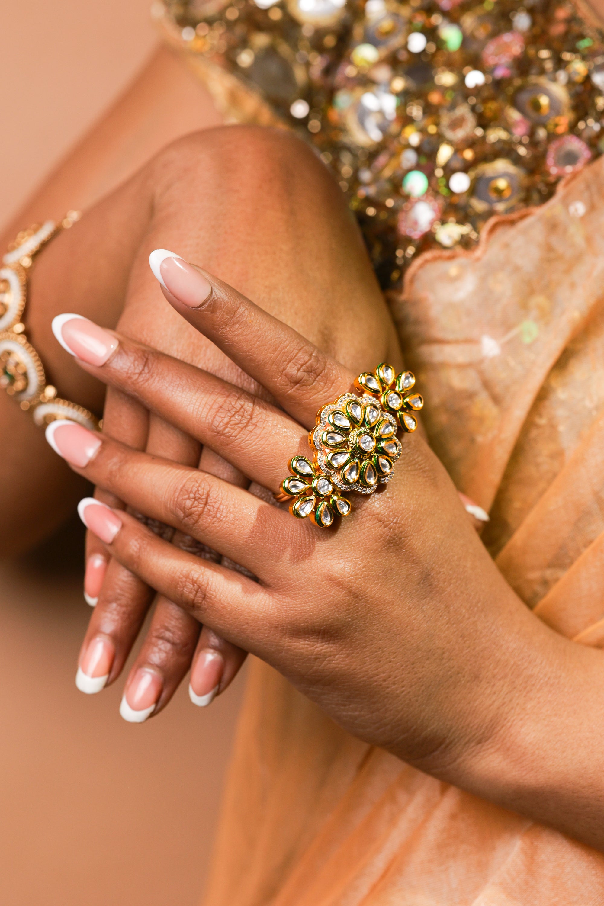 MAYRA DOUBLE RING - LittleJuels