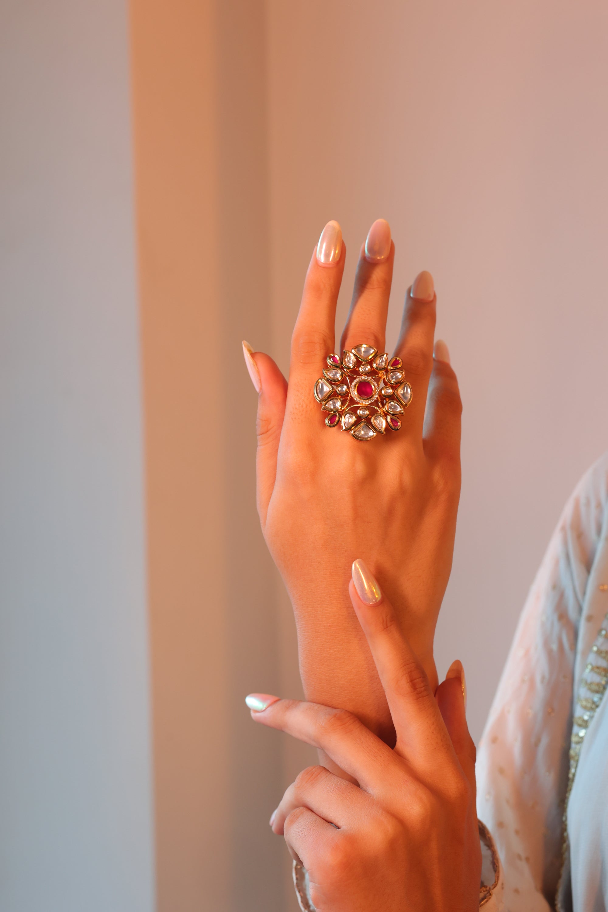 HALIA KUNDAN RING