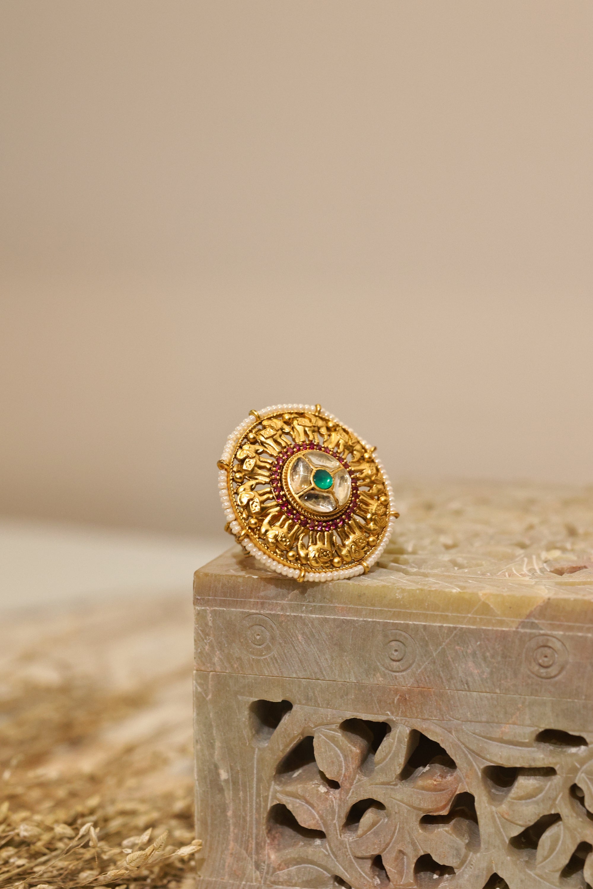 ARISTA TEMPLE RING - LittleJuels