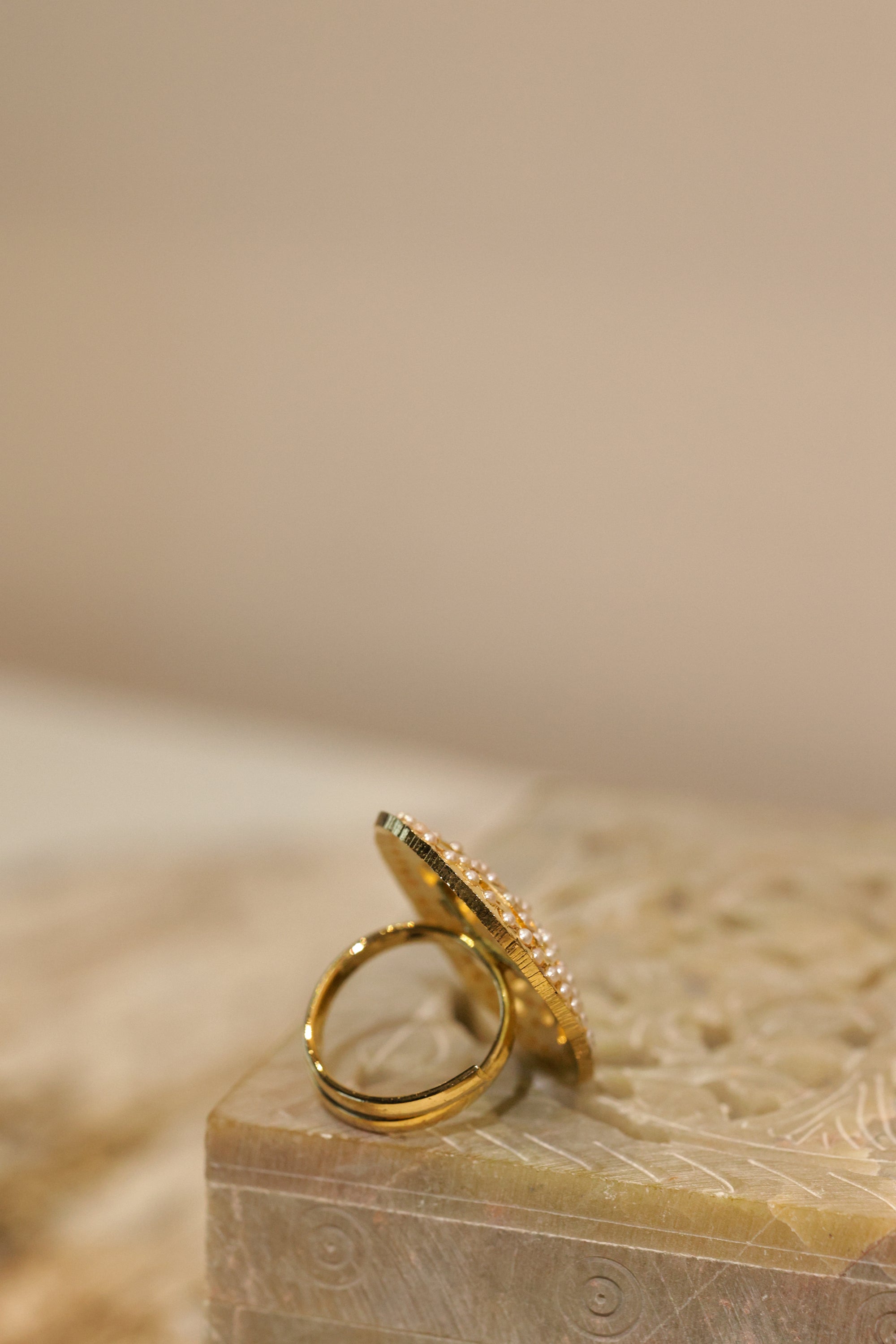 GOLD JADAU RING - LittleJuels