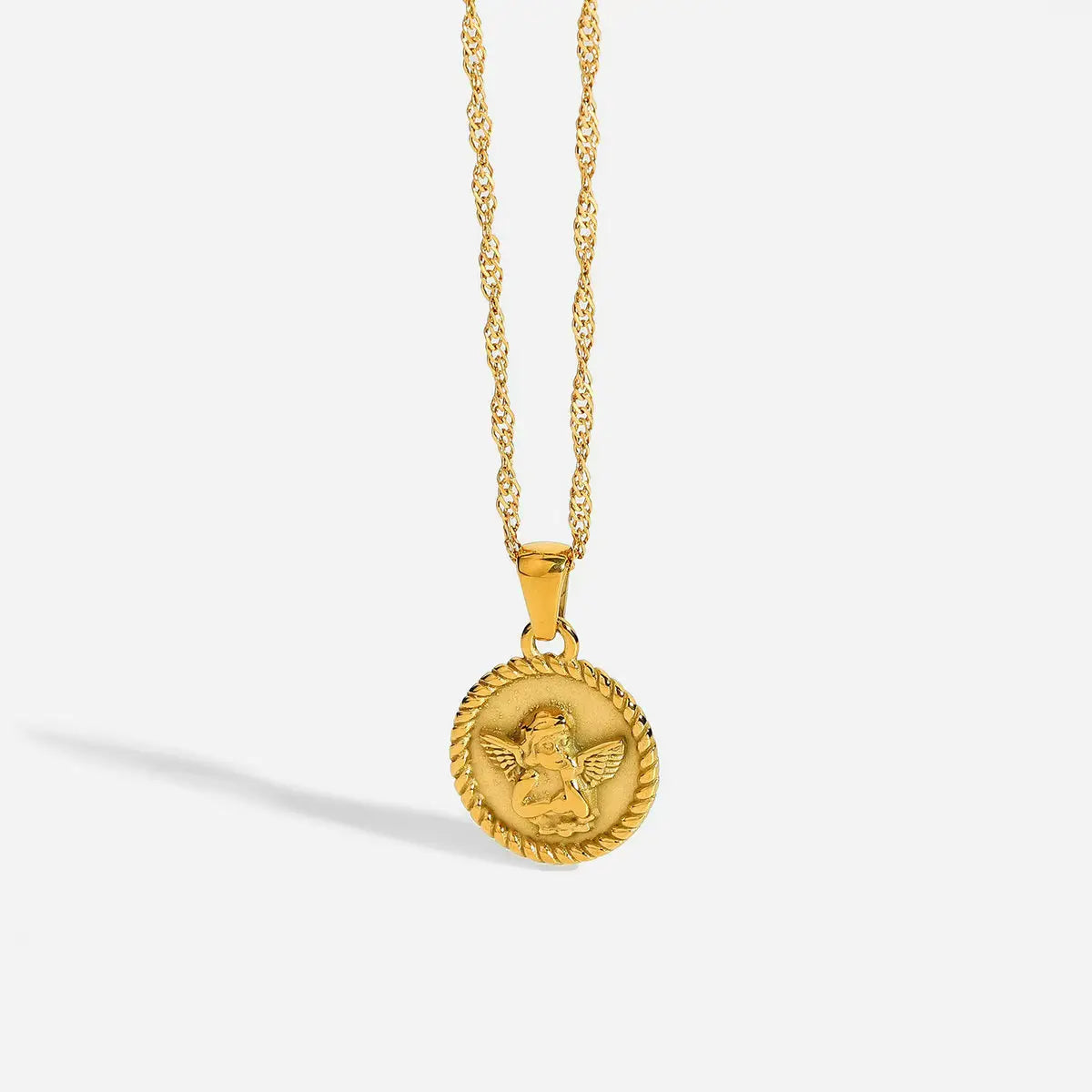 AMYRA COIN NECKLACE - LittleJuels