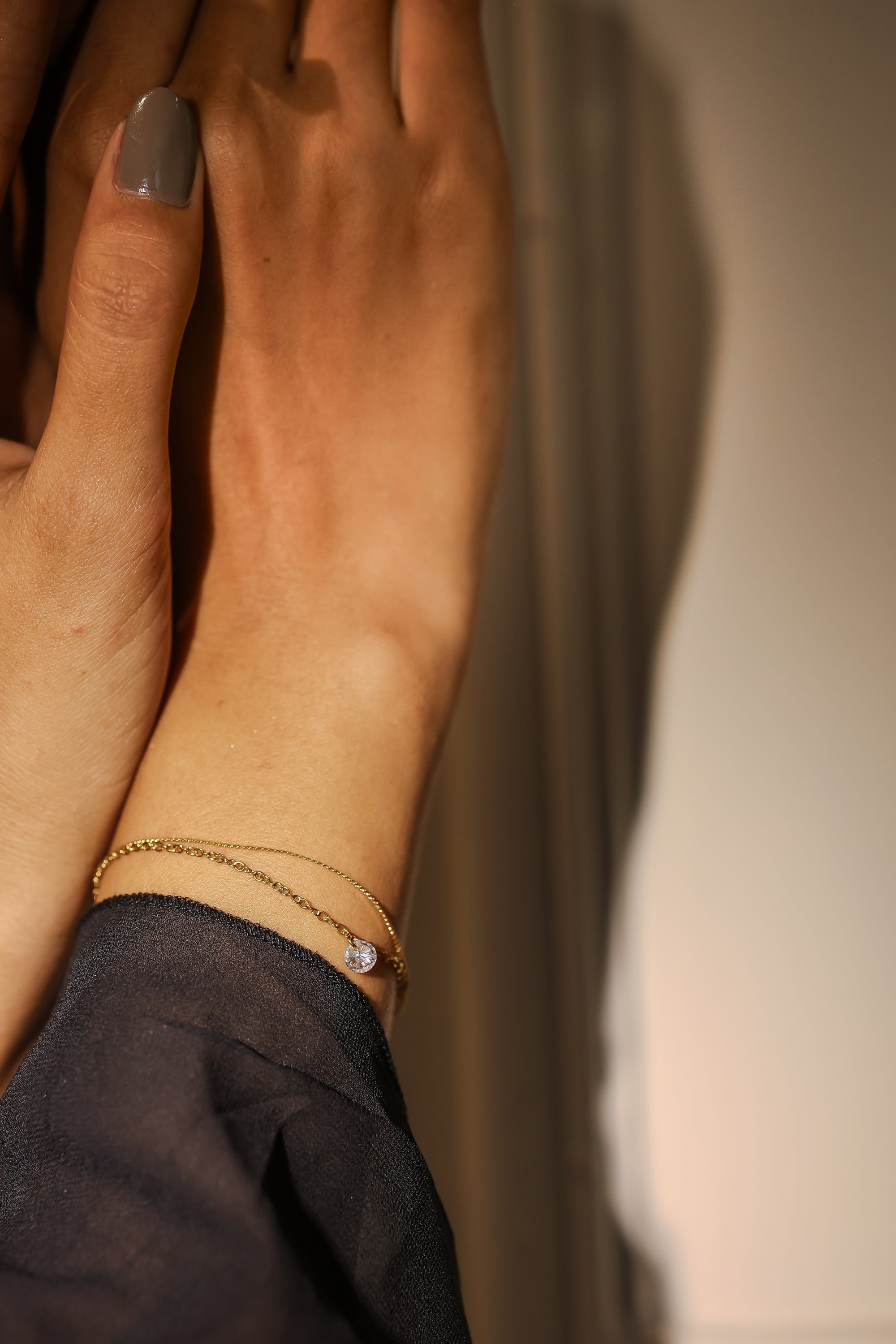 Dainty Double Layer Bracelet - LittleJuels