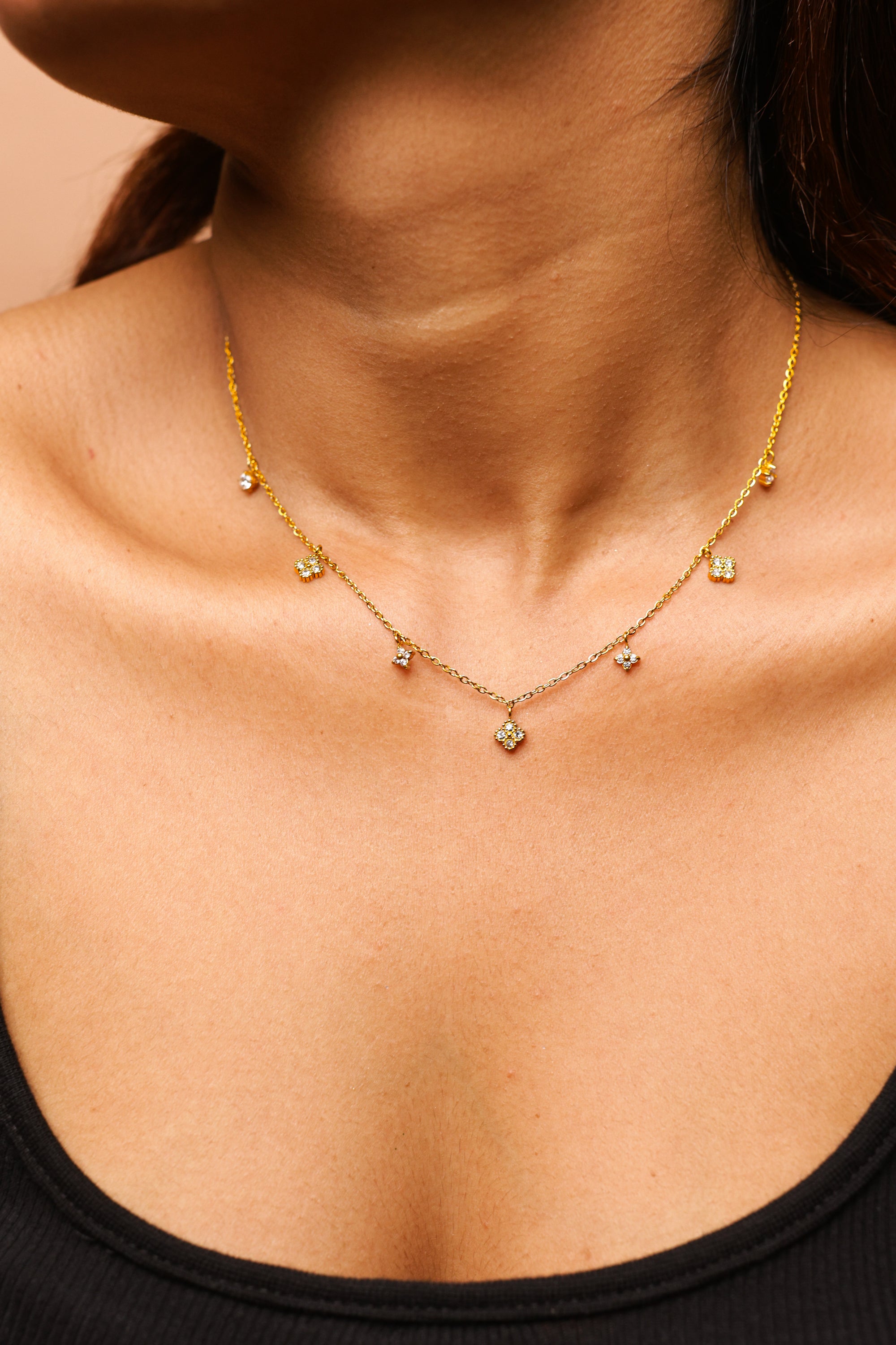 DELICATE DAISY NECKLACE - LittleJuels