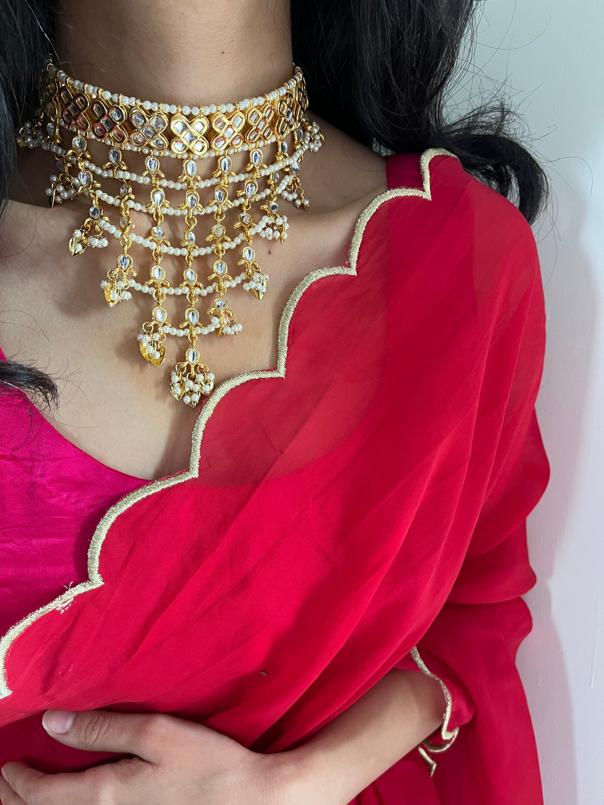 SAANJH NECKLACE SET - LittleJuels