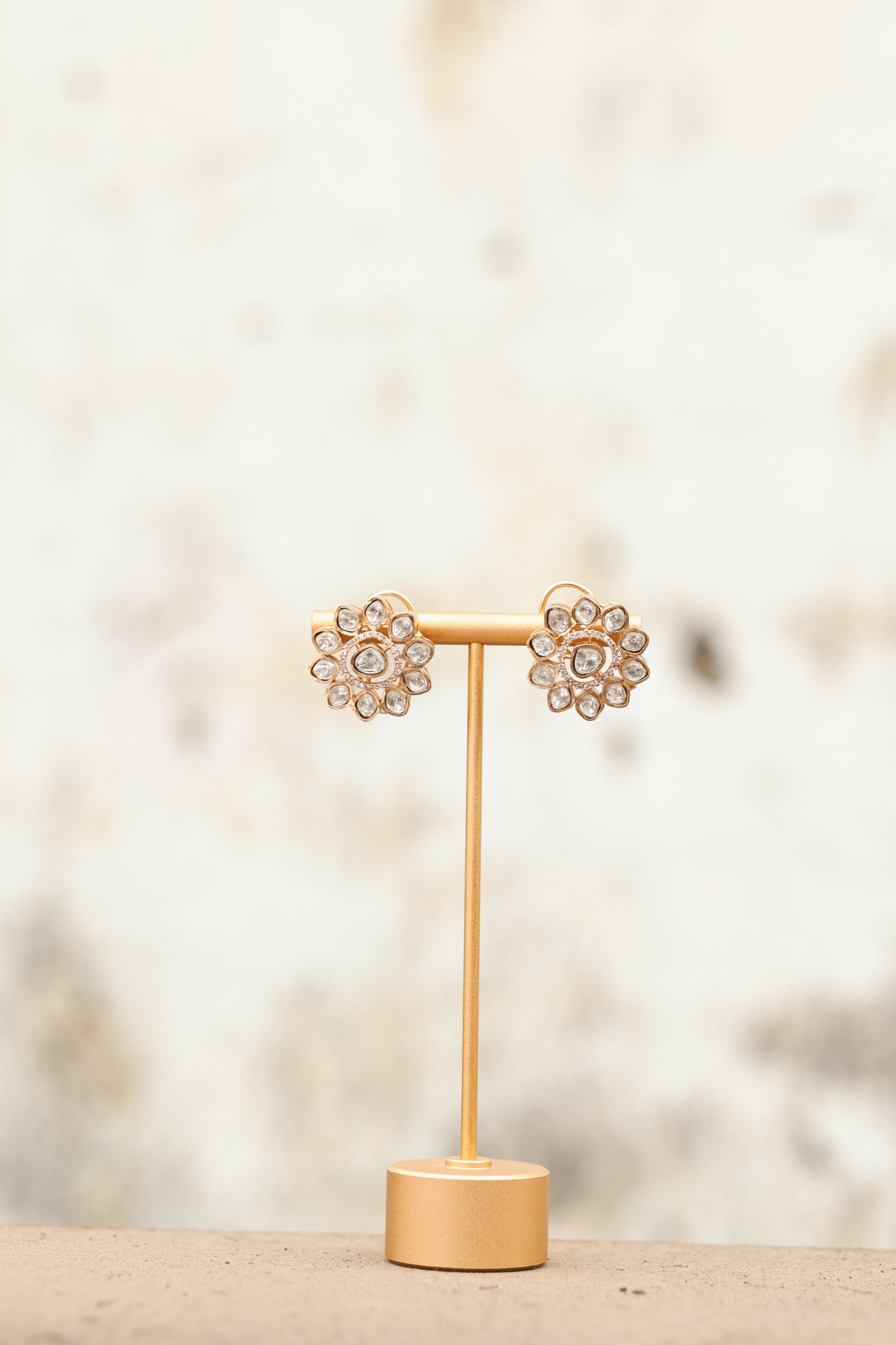 Kaira Uncut Polki Studs