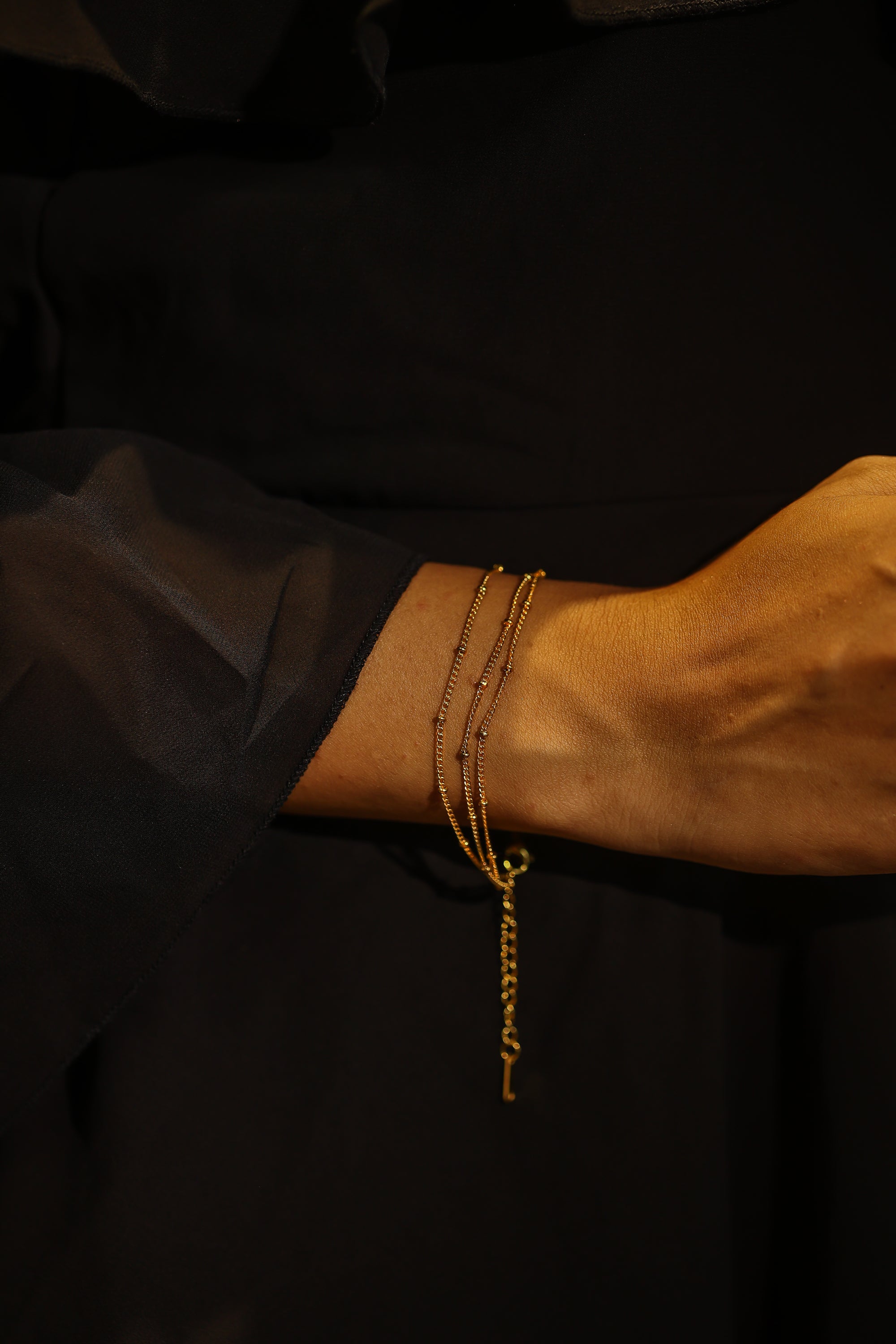 JUNE LAYERED BRACELET - LittleJuels