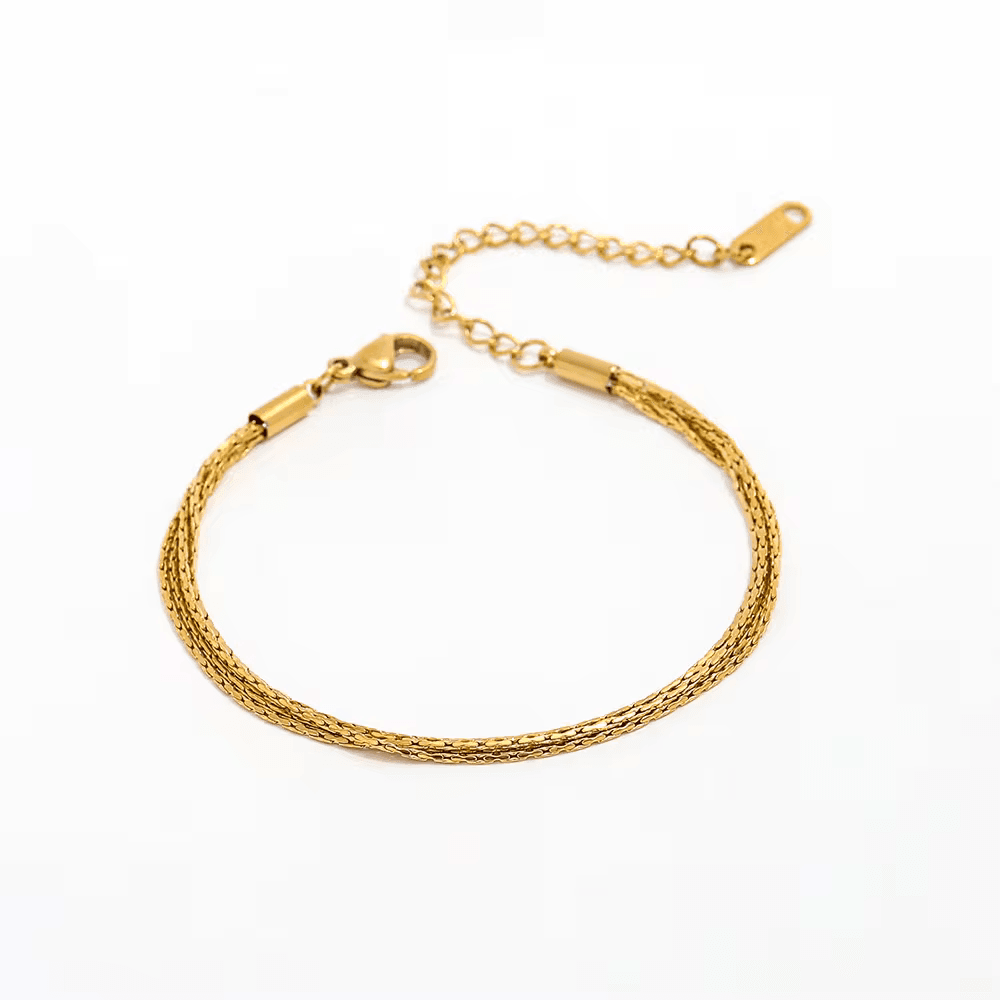 NINAH LAYERED BRACELET - LittleJuels