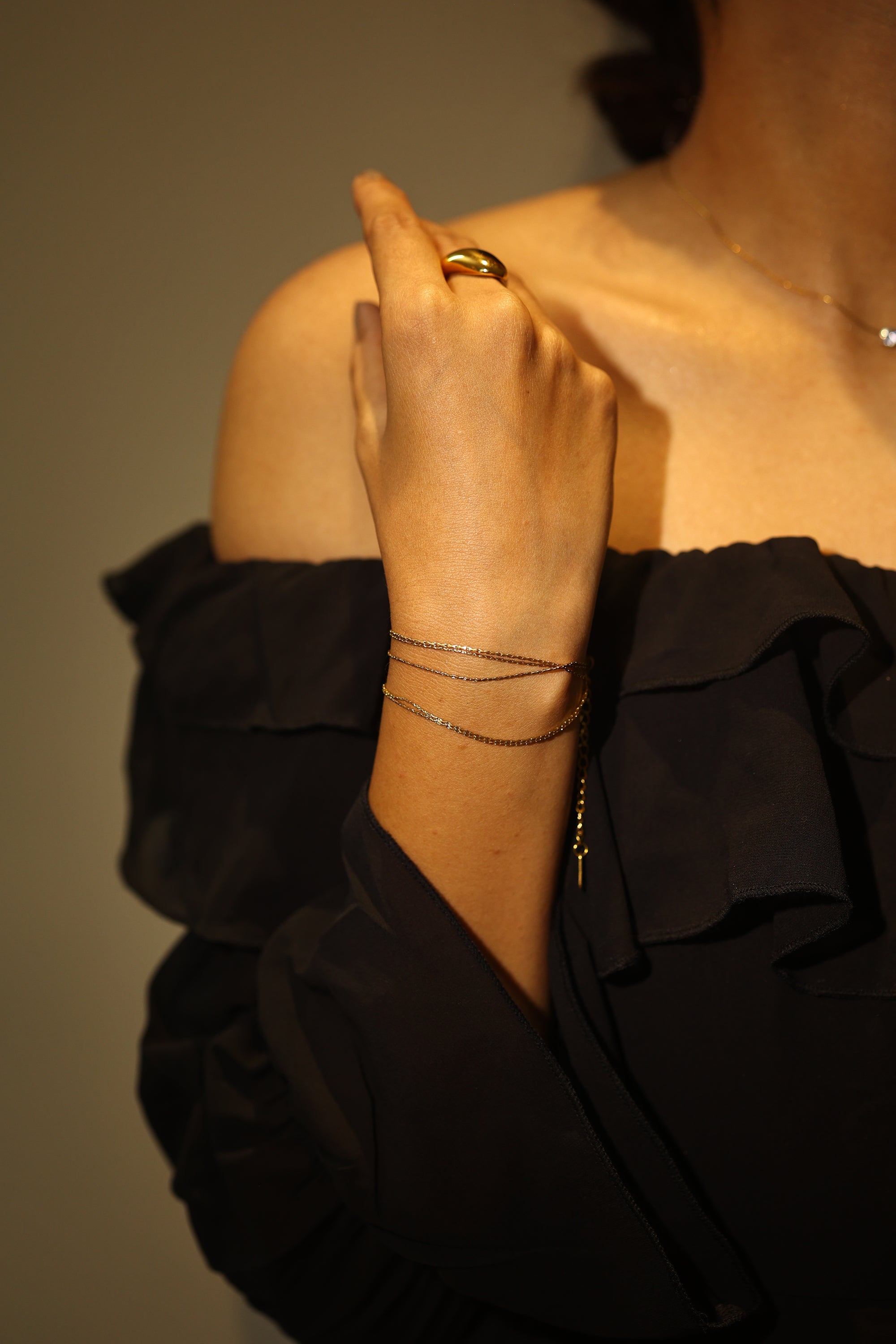 NINAH LAYERED BRACELET - LittleJuels