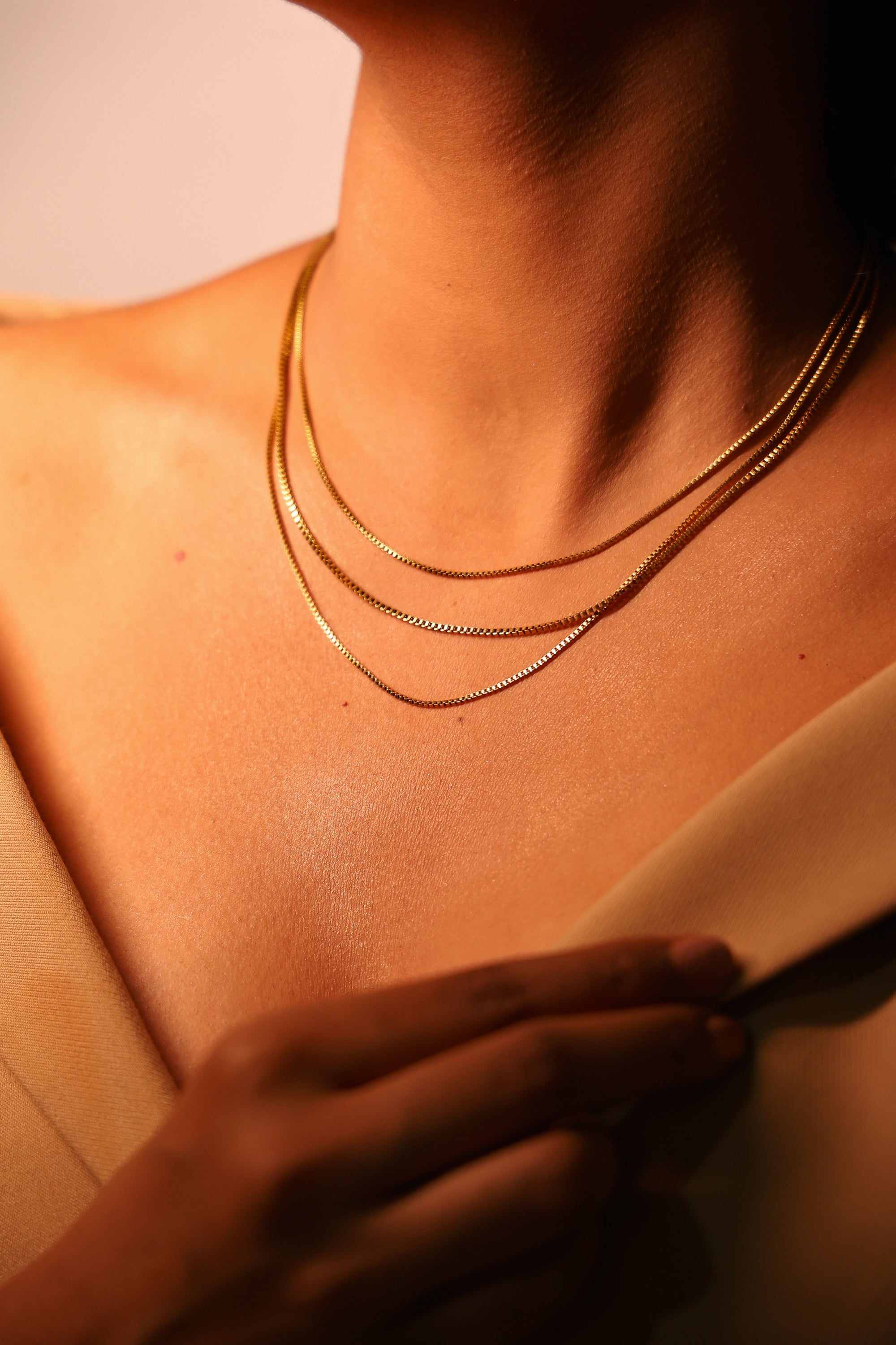 RENNE THREE LAYER CHAIN