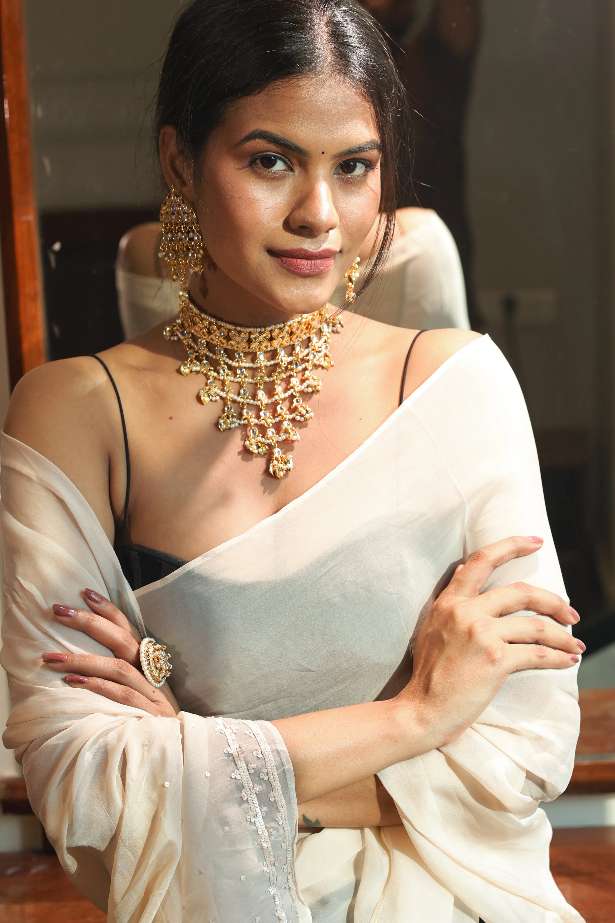 SAANJH NECKLACE SET - LittleJuels