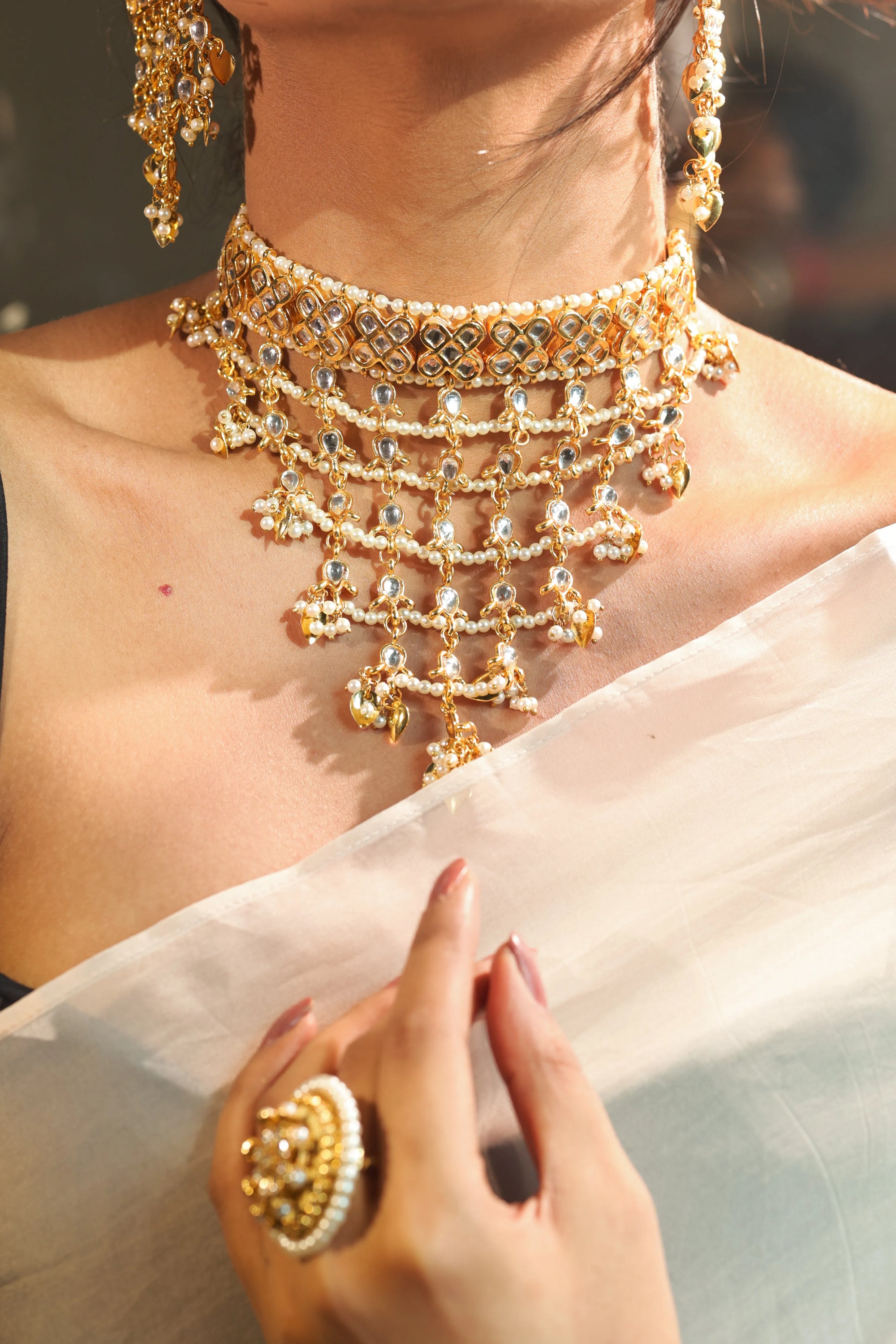 SAANJH NECKLACE SET - LittleJuels