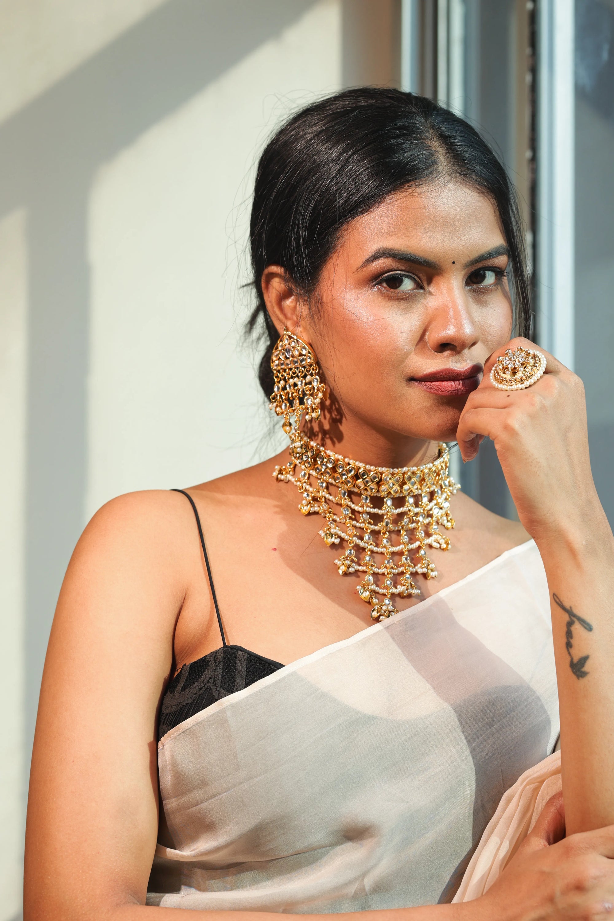 SAANJH NECKLACE SET - LittleJuels