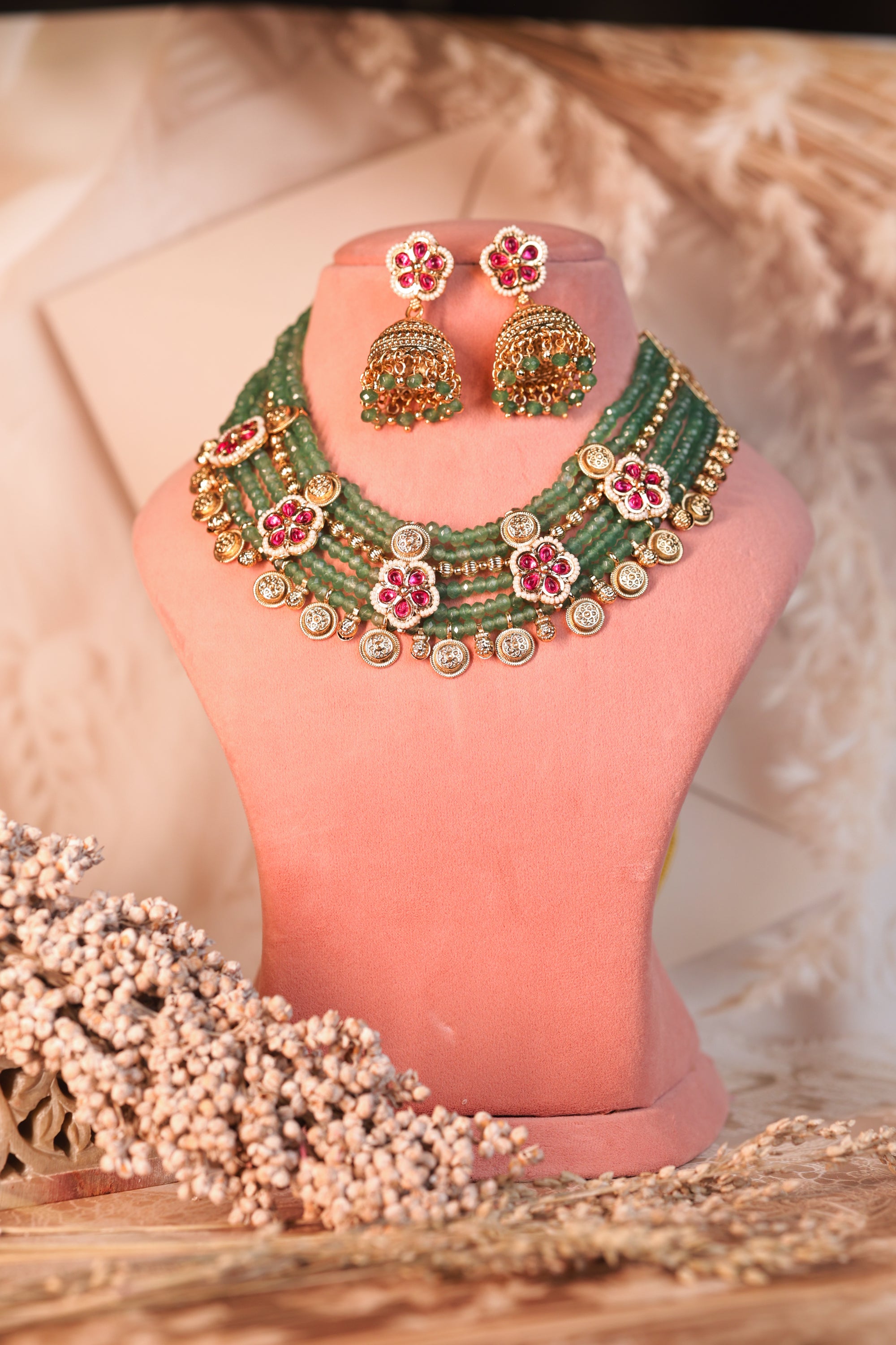 SADIRA NECKLACE SET - LittleJuels