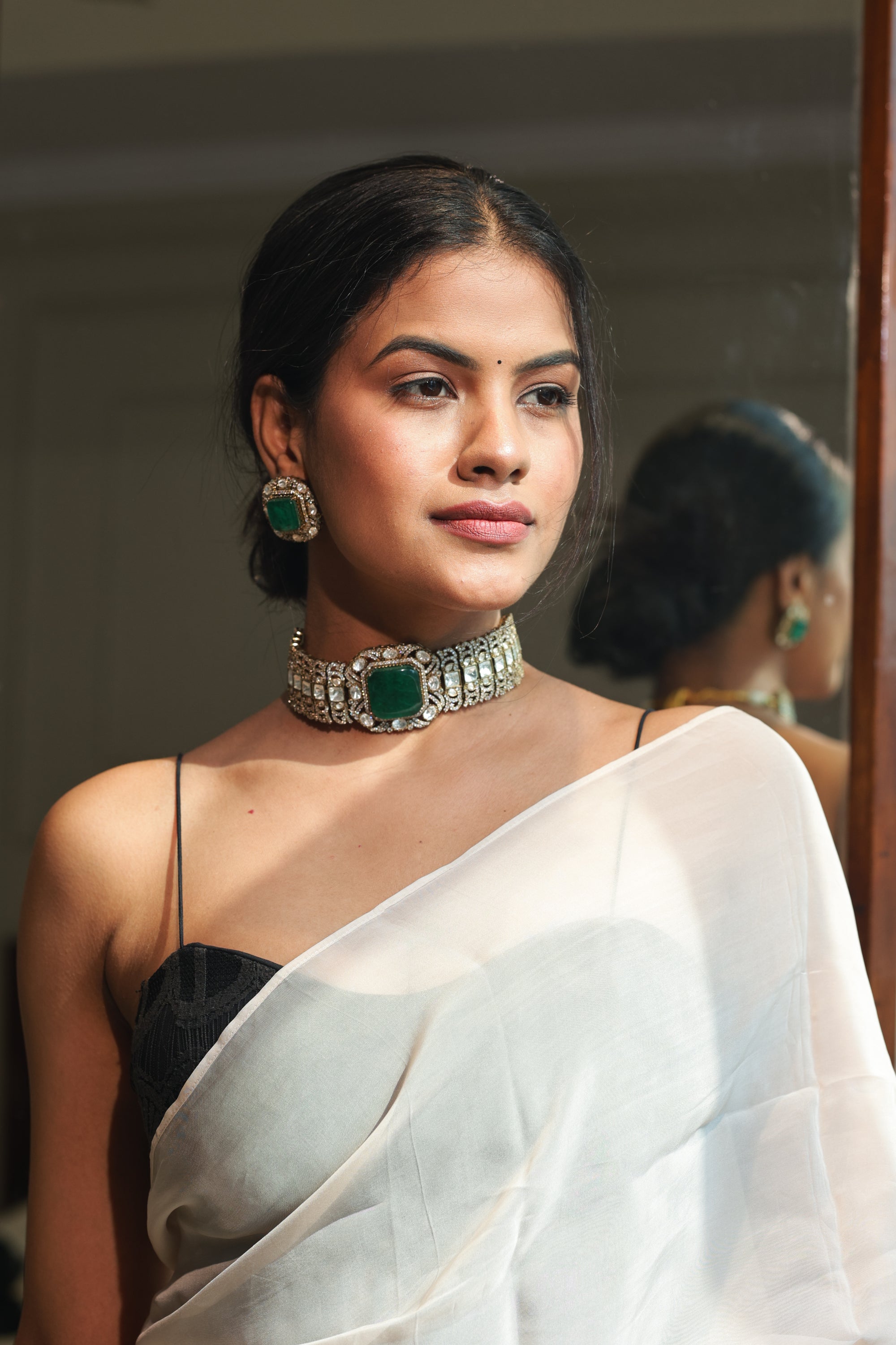 SIA DOUBLET STONE CHOKER SET - LittleJuels