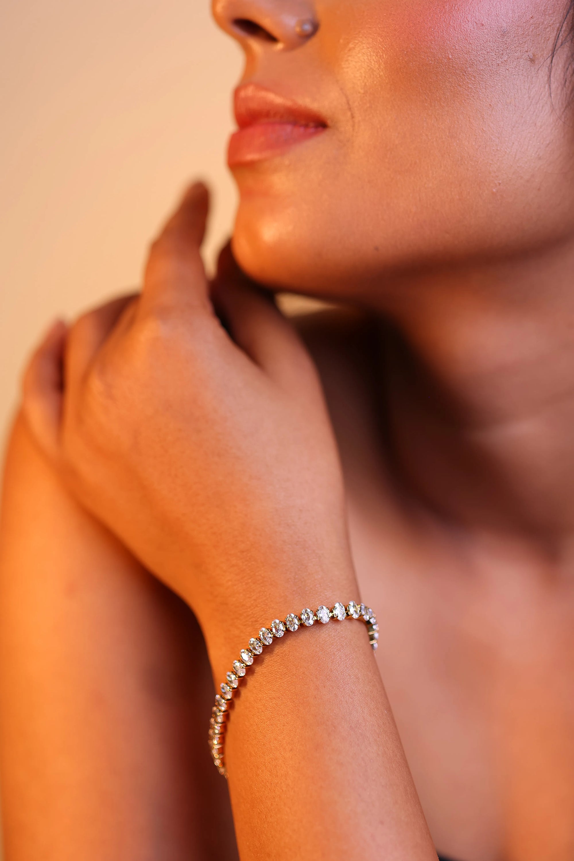 TENNIS BRACELET OVAL - LittleJuels