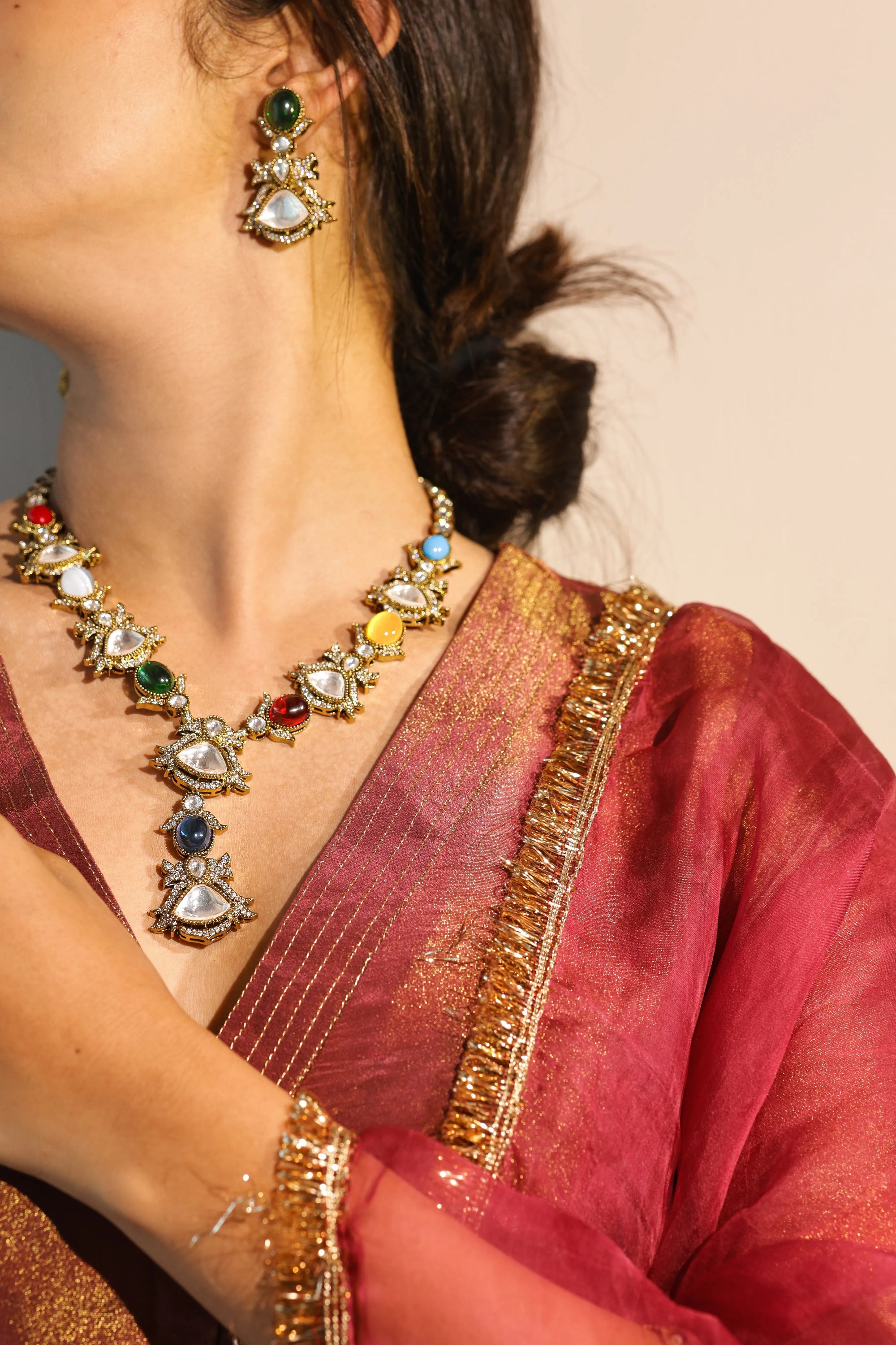 VISHAKHA NECKLACE - LittleJuels