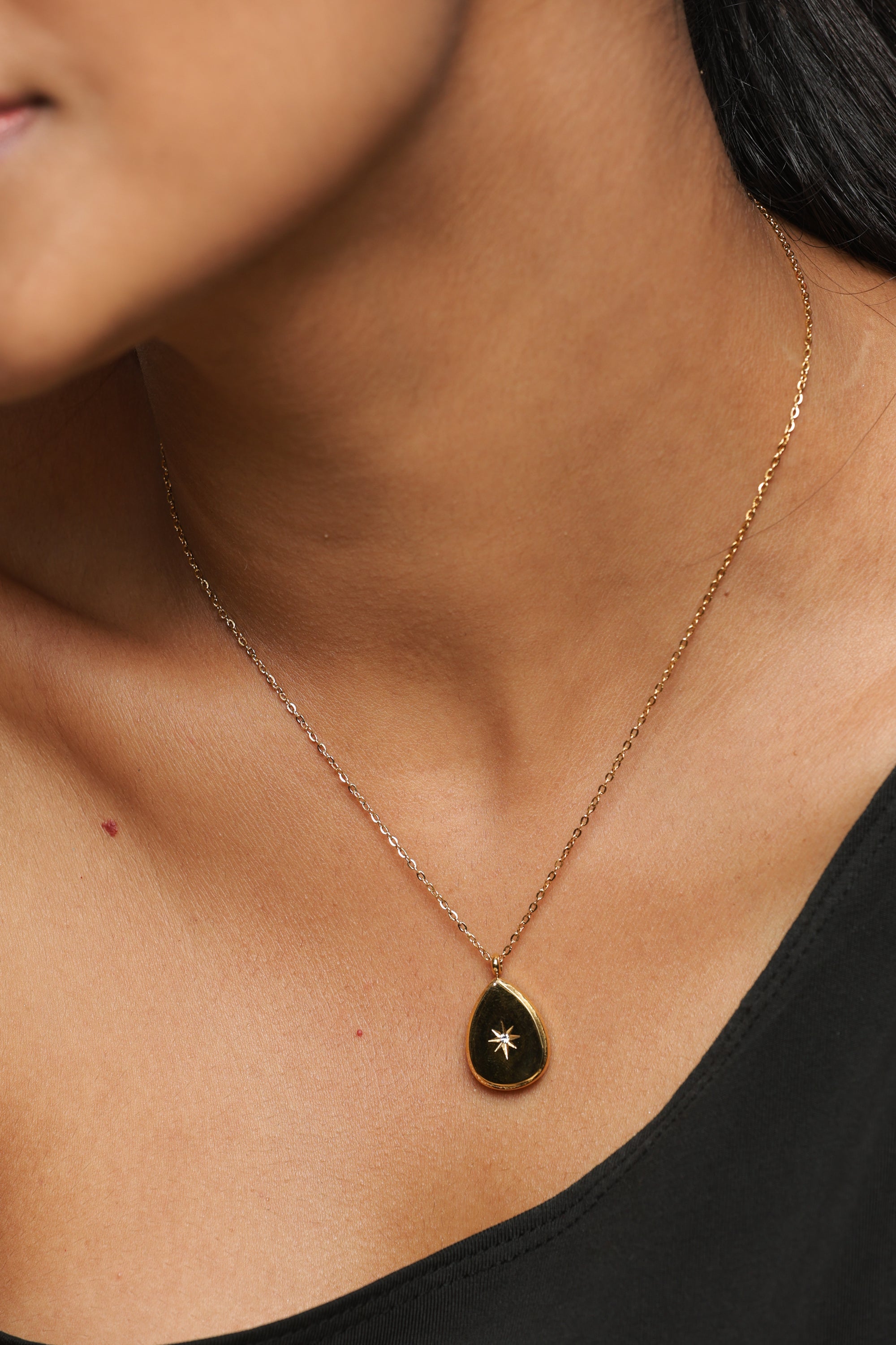 Grace Necklace - Teardrop - LittleJuels
