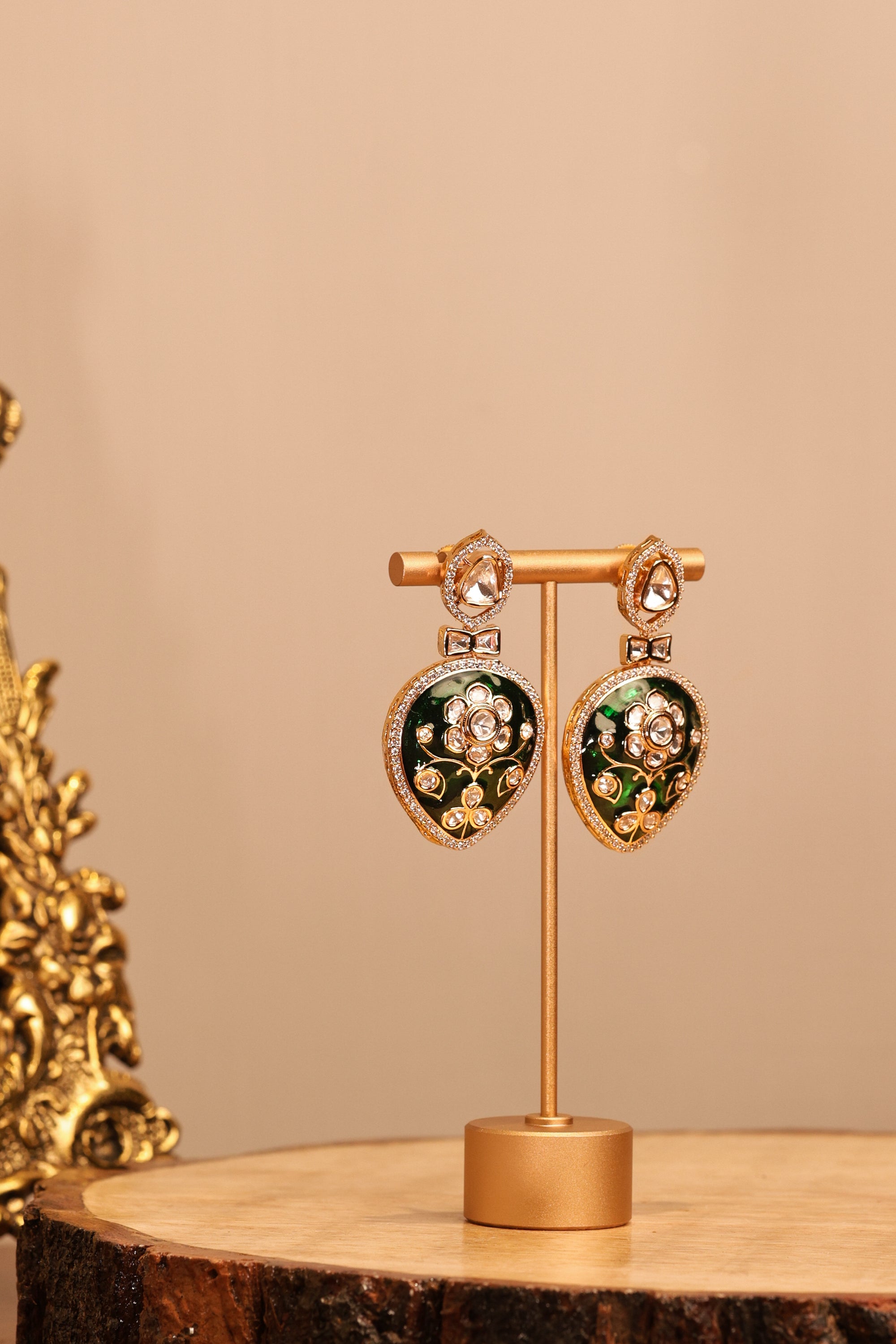 MEENAKARI EARRINGS - LittleJuels