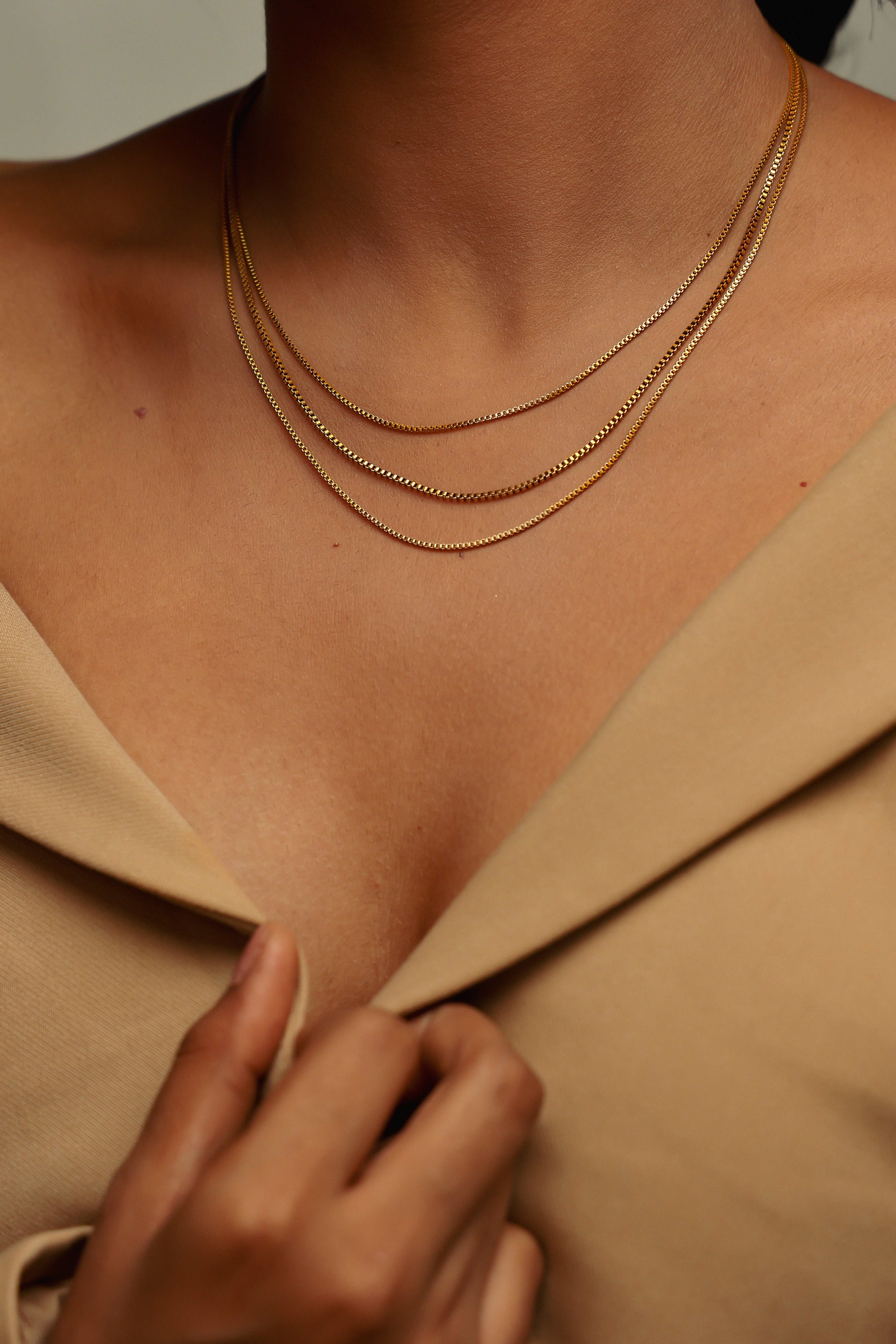 Three Set Chain RENNE THREE LAYER CHAIN | LittleJuels